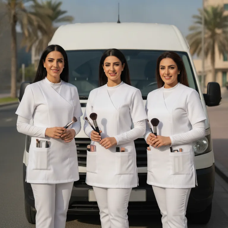 مكياج عروس فريق في أم القيوين